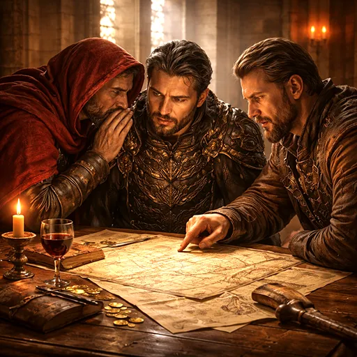 Political intrigues in epic fantasy